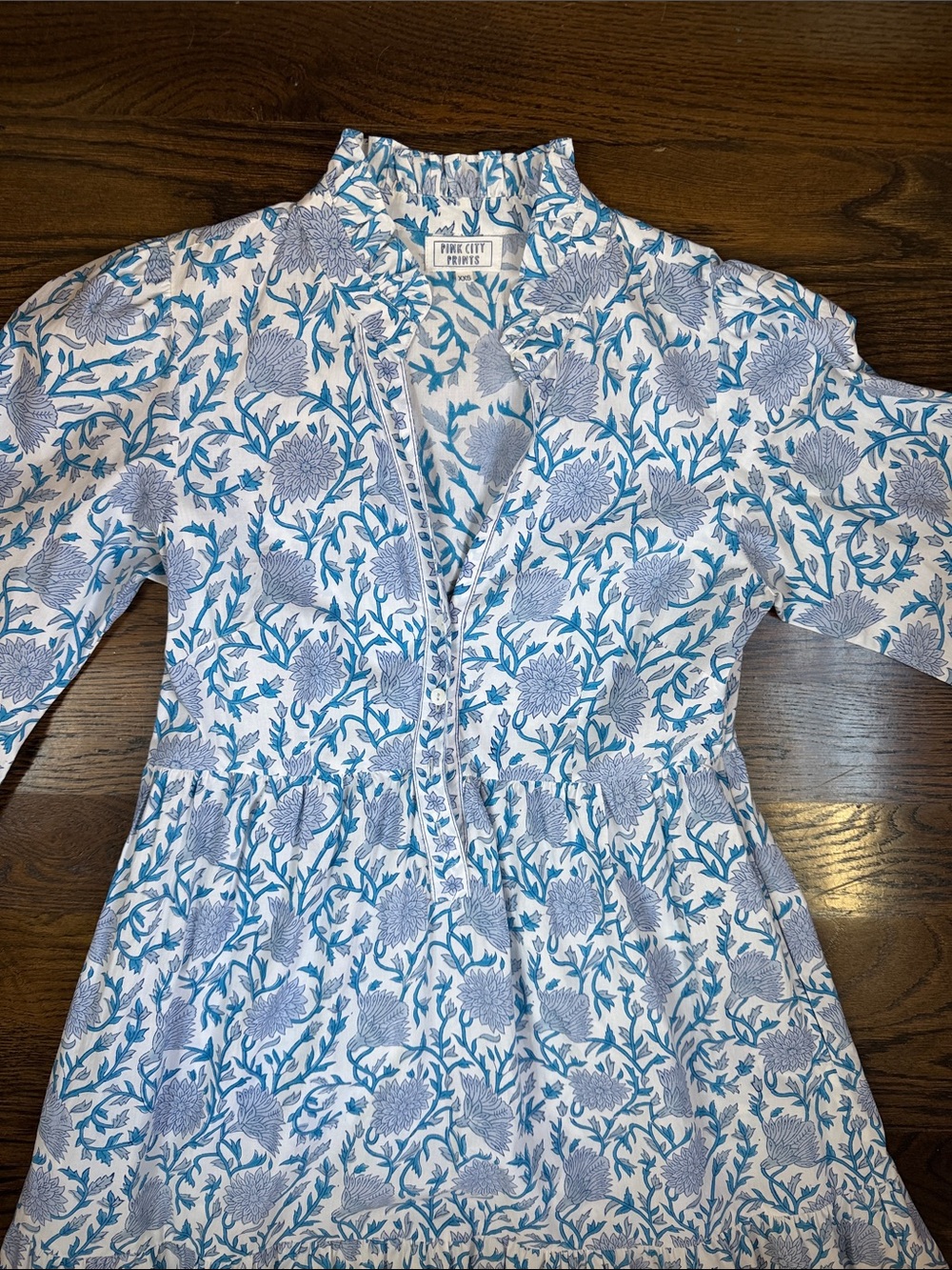 Pink City Prints Maxi Dress Size XX-Small